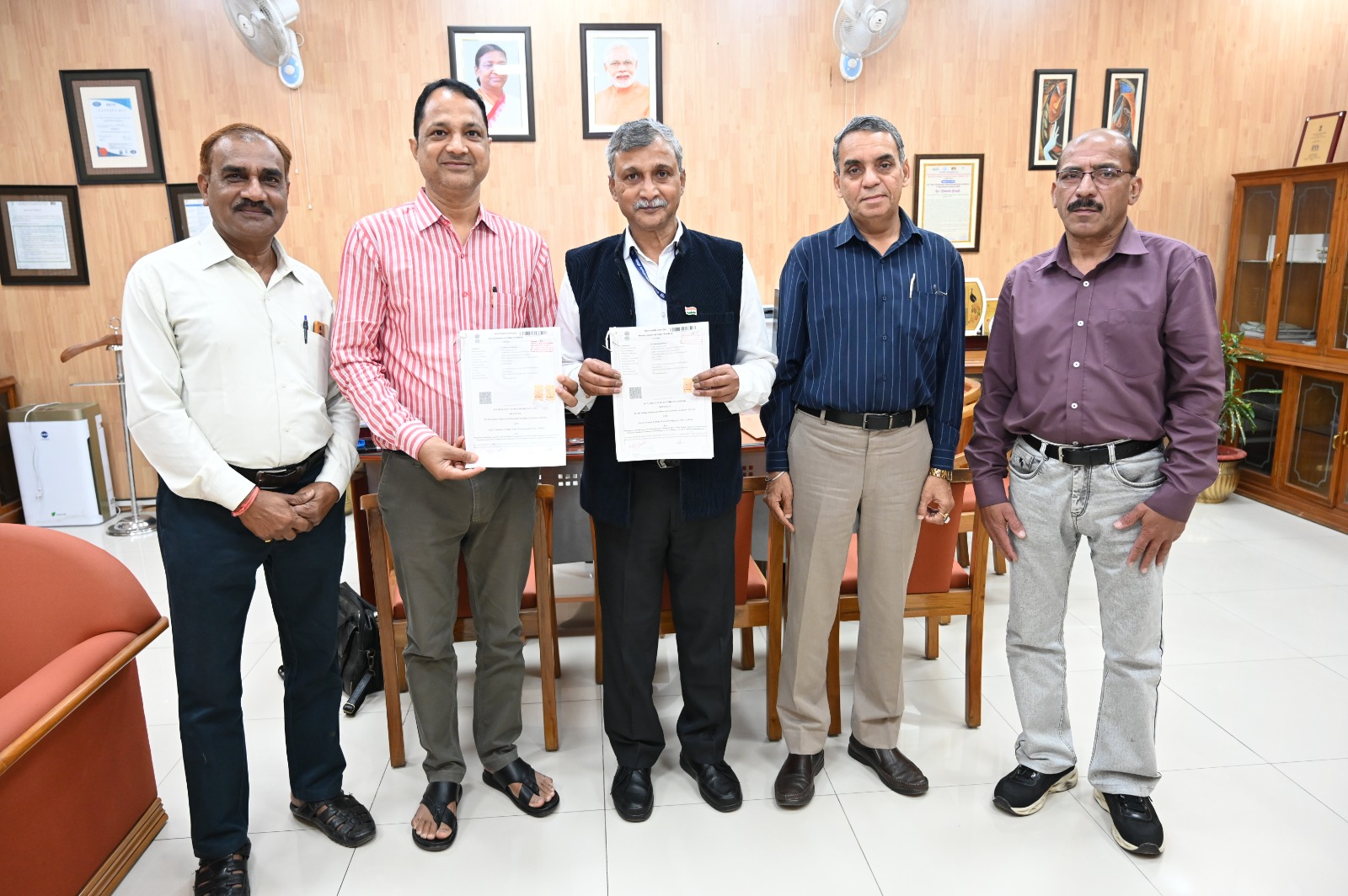 Memorandum of Understanding signed for sharing knowledge and  Technical expertise between_ICAR_ISRI_Lucknow_and Post Graduate  College, Patti, Pratapgarh