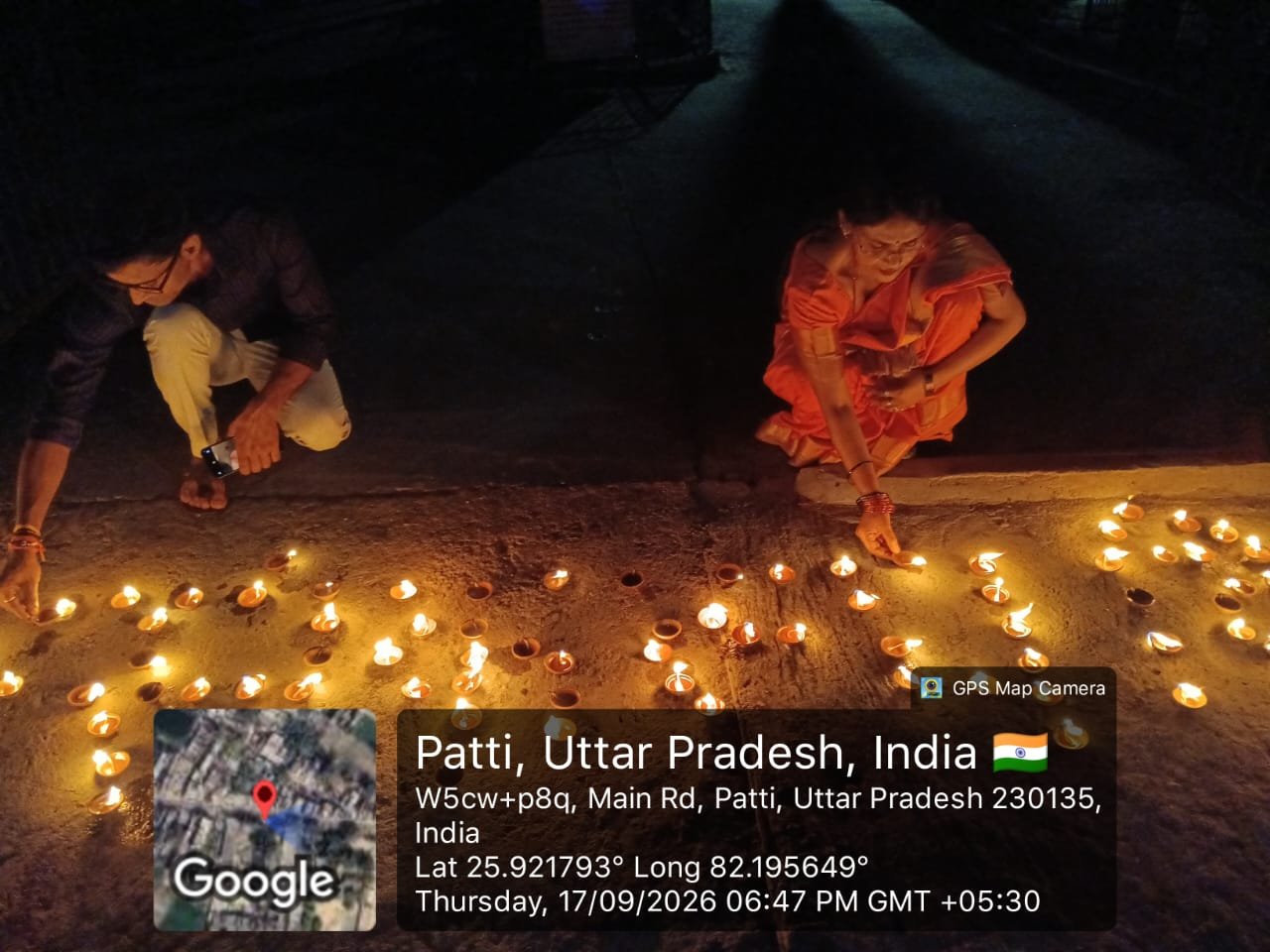 स्नातकोत्तर महाविद्यालय पट्टी प्रतापगढ़ में आज सेवा संकल्प अभियान के अंतर्गत दीपोत्सव कार्यक्रम का आयोजन किया गया।